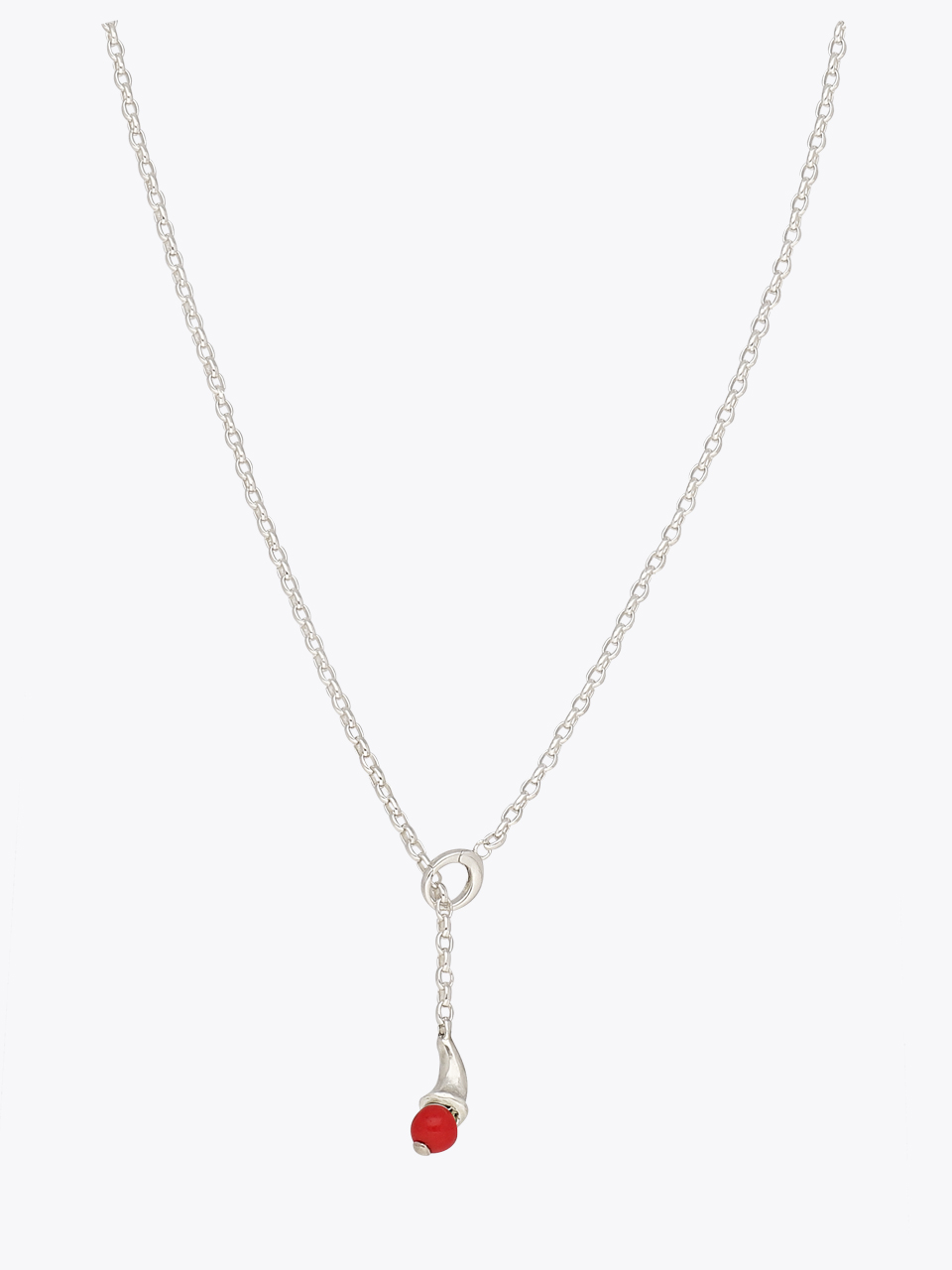 Red bud necklace